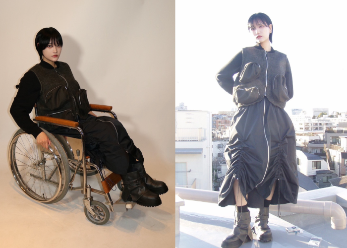 「 ANY1-誰でもワンアクションで着られる服-」